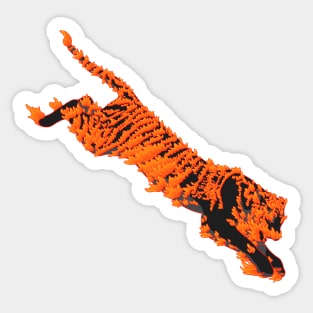 Fire Tiger Sticker